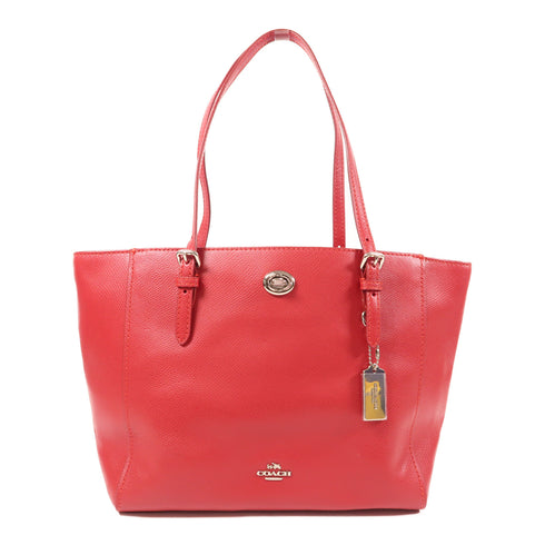 COACH SHW Shoulder Bag Calfskin Leather v1