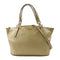 COACH GHW Shoulder Bag J1548 Calfskin Leather Gold