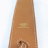 HERMES GHW Etiquette Shoulder Strap Veau Swift Leather Brown