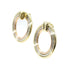 CARTIER Trinity Earrings 18 K Yellow White Pink Gold