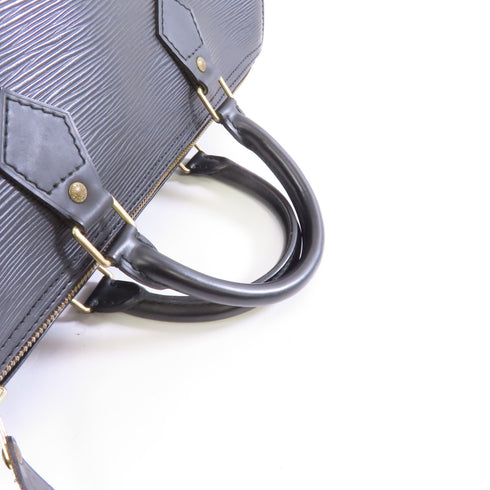 LOUIS VUITTON LV GHW Speedy 30 Handbag Boston Bag M59022 Epi Black