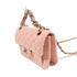CHANEL CC SHW Mini Flap Bag 2Way Shoulder Hand Bag Tweed