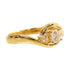 Fine Jewelry 0.25ct Diamond 0.02ct Diamond Ring 18K Yellow Gold US#6