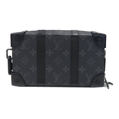 LOUIS VUITTON LV Soft Trunk Shoulder Bag M69838 Monogram Eclipse Black