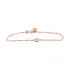 FINE JEWELRY 0.07ct Diamond Bracelet 18K Rose Gold