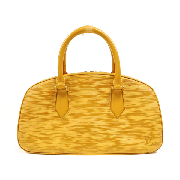 LOUIS VUITTON LV GHW Jasmin Handbag M52089 Epi Leather Yellow