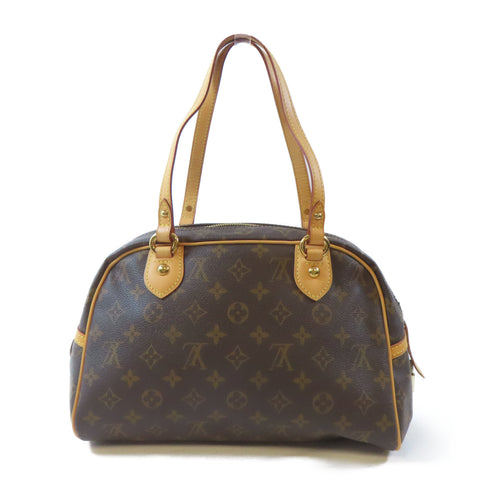 LOUIS VUITTON LV GHW Montorgueil PM Shoulder Bag M95565 Monogram Brown