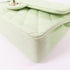 CHANEL CC GHW Classic 23 Chain Shoulder Bag Calfskin Leather Mint Green
