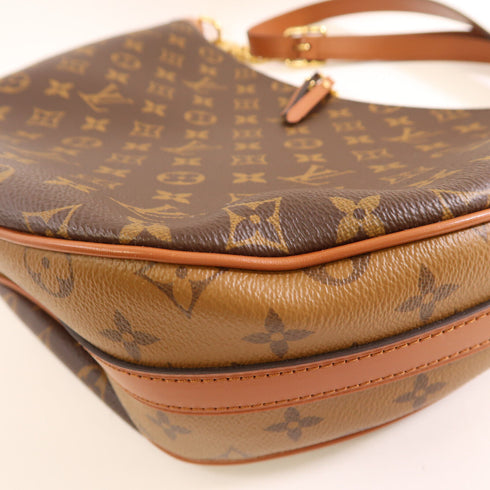 LOUIS VUITTON LV GHW Loop Hobo 2 Way Bag M46311 Monogram Reverse Brown