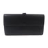 CHANEL SHW CC Long Wallet Calfskin Leather Black