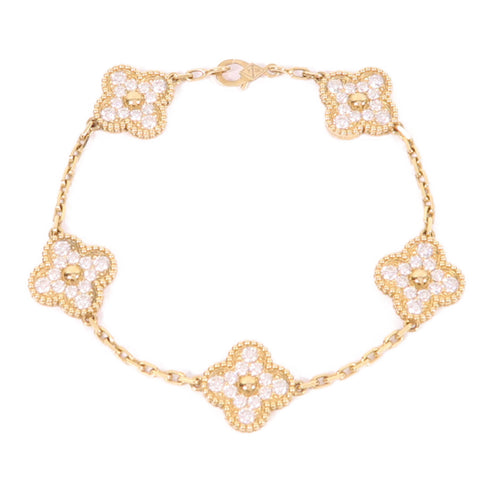 Van Cleef & Arpels Alhambra Bracelet 18K Yellow Gold