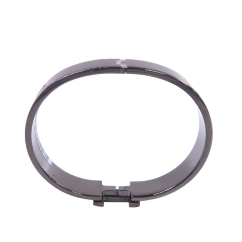 HERMES Clic HH So Black Bracelet Bangle Metal Enamel
