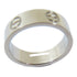 CARTIER Love Ring B4084700 18K White Gold Cartier#53 US#6.25