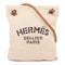 HERMES Aline Shoulder Bag Beige Canvas