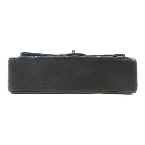 CHANEL Quilted CC SHW Classic Shoulder Handbag A01112 Lambskin Leather Black