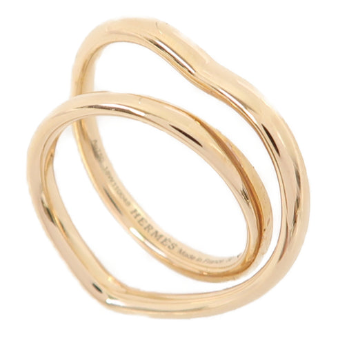 HERMES Ring US#5.25 18K Pink Gold