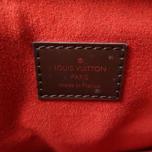 LOUIS VUITTON Damier Trevi Hand-Turned Shoulder Bag Palm Color Brown 2waySho...