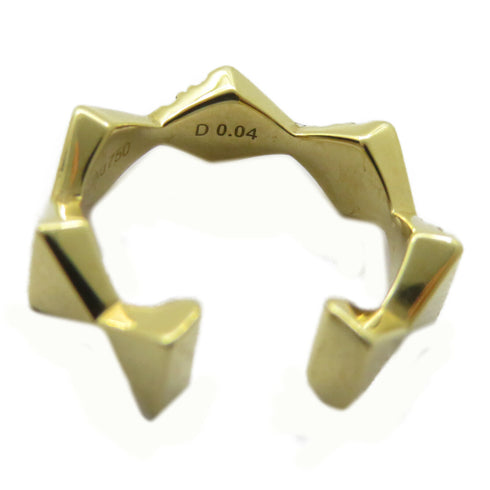 FINE JEWELRY 0.04ct Diamond Ear Cuff 18K Yellow Gold