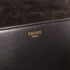 CELINE GHW Teen Soft 16 Shoulder Bag Calfskin Leather Black