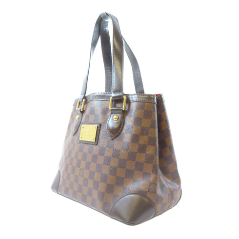 LOUIS VUITTON LV GHW Hampstead PM Handbag N51205 Damier Ebene Brown