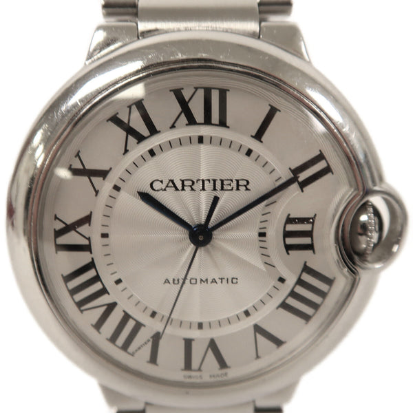 CARTIER Ballon Bleu Automatic Watch W6920046 Stainless Steel White