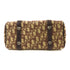 CHRISTIAN DIOR CD Handbag Canvas Brown