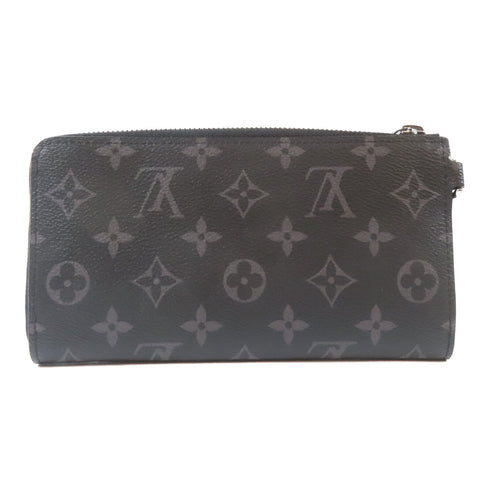 LOUIS VUITTON LV SHW Zippy Dragonne Wallet M80994 Monogram Eclipse Black