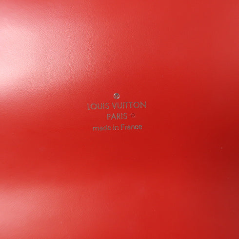 LOUIS VUITTON LV SHW Sevigne Clutch Shoulder Bag Epi Red