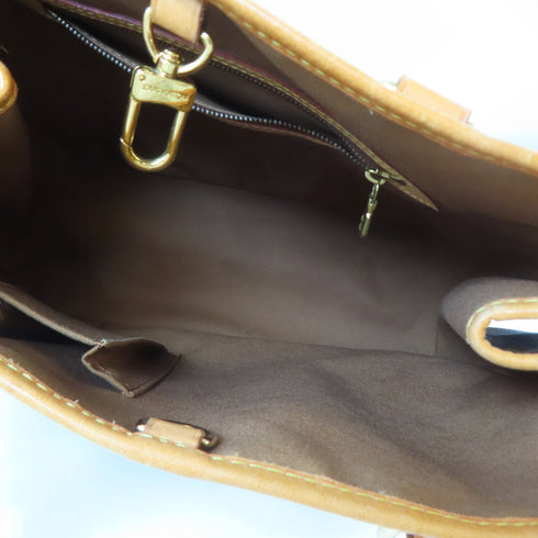 LOUIS VUITTON LV GHW Batignolles Shoulder Tote Bag Handbag M51153 Monogram Brown