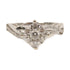 FINE JEWELRY Diamond Ring 18K White Gold US#5.75