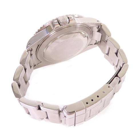 ROLEX GMT Master II Automatic Watch Stainless Steel 16710 Black Silver