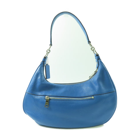 COACH SHW 2 Way Shoulder Handbag Calfskin Leather