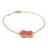 FRED Bracelet with Diamond 18K Rose Gold