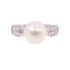 JEWELRY Pearl Ring US#4.75 18K White Gold