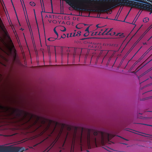 LOUIS VUITTON LV GHW Neverfull MM Shoulder Tote Bag N41358 Damier Brown v2