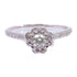 JEWELRY Diamond Ring US#6.25 18K White Gold v1