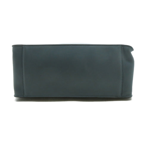 FENDI GHW 2 Way Shoulder Bag/Handbag 8BT303 Calfskin Leather Blue