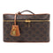 CELINE GHW Travel Vanity Case Hand Bag 4M1292CZJ.04LU Coated Canvas