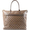 LOUIS VUITTON LV GHW Saleya GM Shoulder Tote Bag N51181 Damier Brown