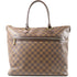 LOUIS VUITTON LV GHW Saleya GM Shoulder Tote Bag N51181 Damier Brown