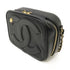 CHANEL CC GHW Coco Mark Mania Camera Case Shoulder Bag Lambskin Leather Black