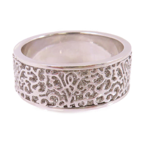 Fine Jewelry 1.089ct Diamond Web of Desire Ring US#11.5 18K White Gold