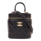 CHANEL CC GHW 2 Way Shoulder Bag Lambskin Leather