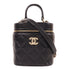 CHANEL CC GHW 2 Way Shoulder Bag Lambskin Leather