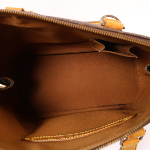 LOUIS VUITTON LV GHW Alma Hand Bag M51130 Monogram Brown