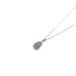 Fine Jewelry 1.84ct Tourmaline 0.78ct Diamond Necklace PT900/PT850 Platinum
