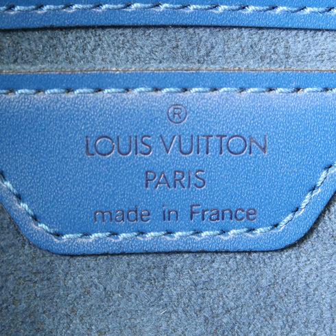 LOUIS VUITTON LV Soufflot Handbag M52225 Epi Blue v1