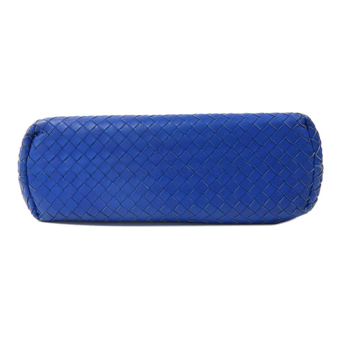 BOTTEGA VENETA BV Shoulder Tote Shoulder Bag Intrecciato Leather Blue