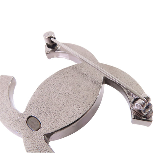 CHANEL CC Brooch L21K Metal PVC Rhinestone