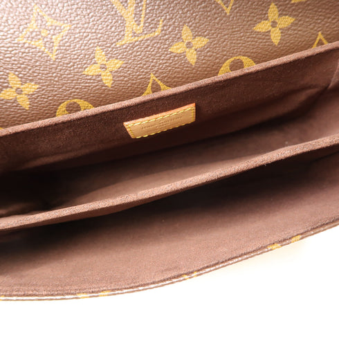 LOUIS VUITTON LV GHW Pochette Metis MM 2 Way Shoulder Bag M44875 Monogram Brown